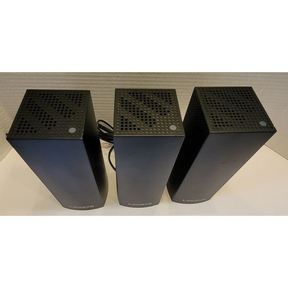 LINKSYS WHW03 Black MESH Home WiFi, Bundle of 3, Pre-Owned - Picture 2 of 6